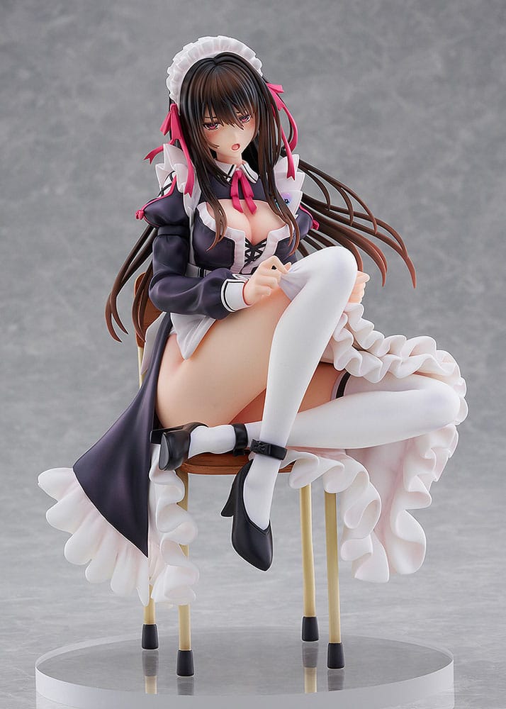 Hanikami Kanojo PVC Statue 1/6 Maid Maison Kasane Minazumi Illustration by Piromizu 21 cm - Afbeelding 2