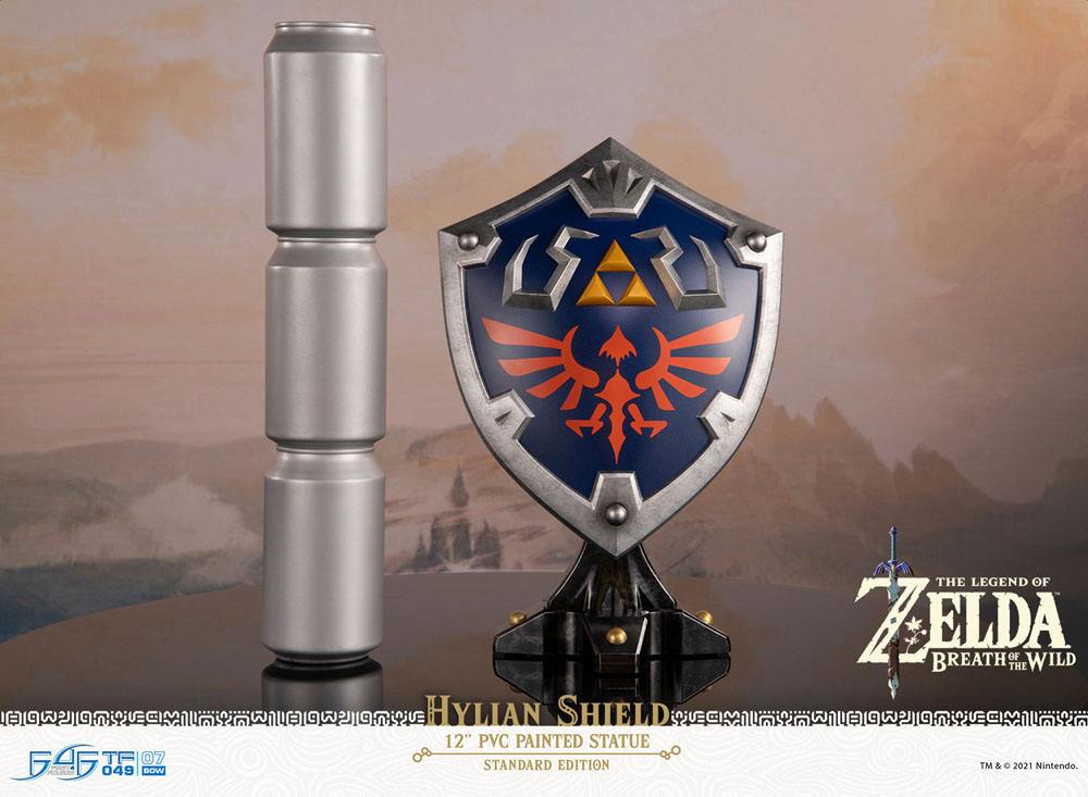 The Legend of Zelda Breath of the Wild PVC Statue Hylian Shield Standard Edition 29 cm - Afbeelding 5