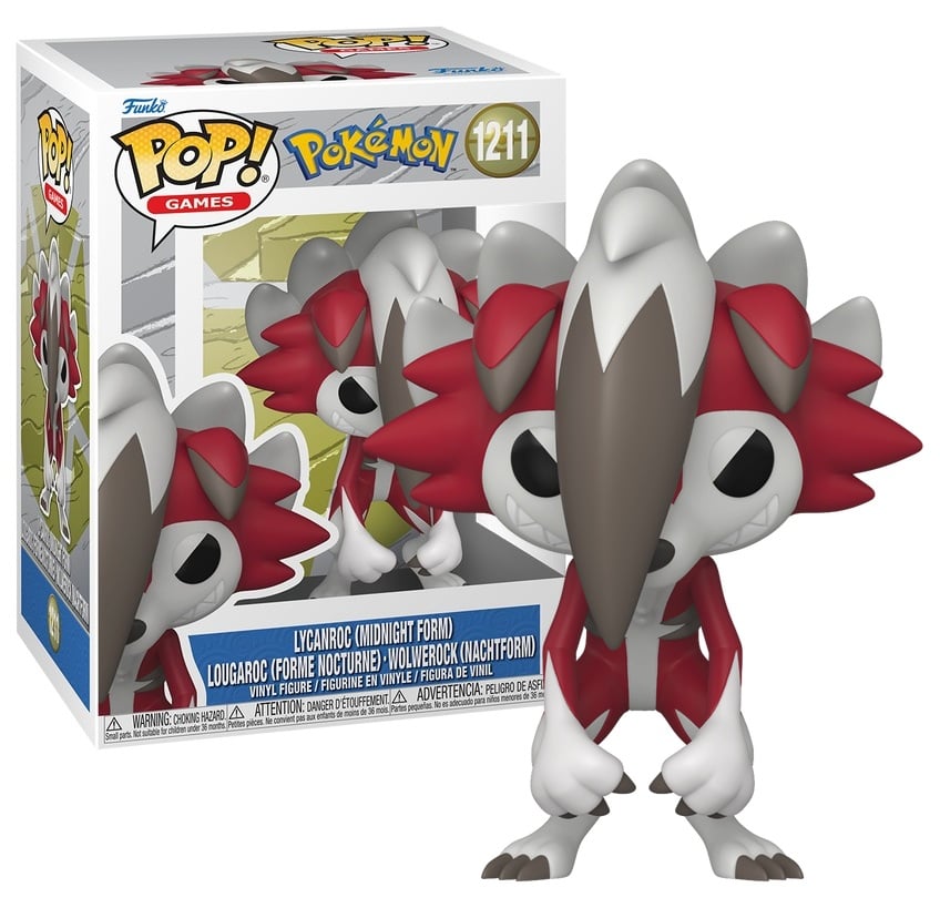 POKEMON - POP Games N° 1211 - Lycanroc (Midnight Form)