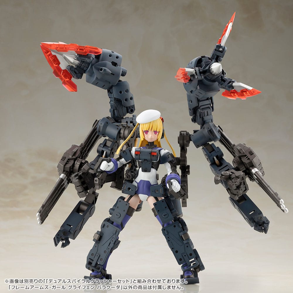 Frame Arms Girl Plastic Model Kit Greifen Barracuda 15 cm - Afbeelding 19
