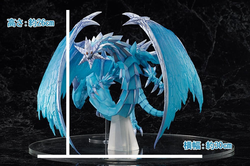 Yu-Gi-Oh! Card Game Monster Figure Collection PVC Figure Brionac, Dragon of the Ice Barrier 26 cm - Afbeelding 3