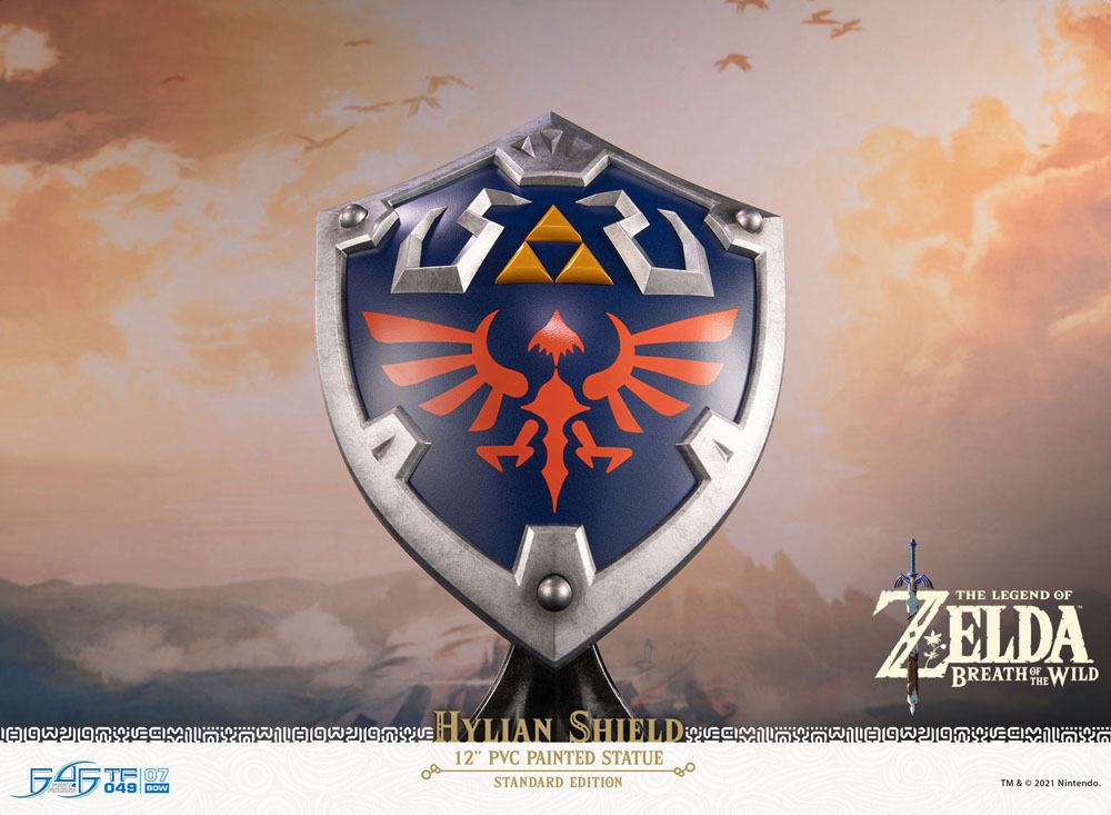 The Legend of Zelda Breath of the Wild PVC Statue Hylian Shield Standard Edition 29 cm - Afbeelding 6