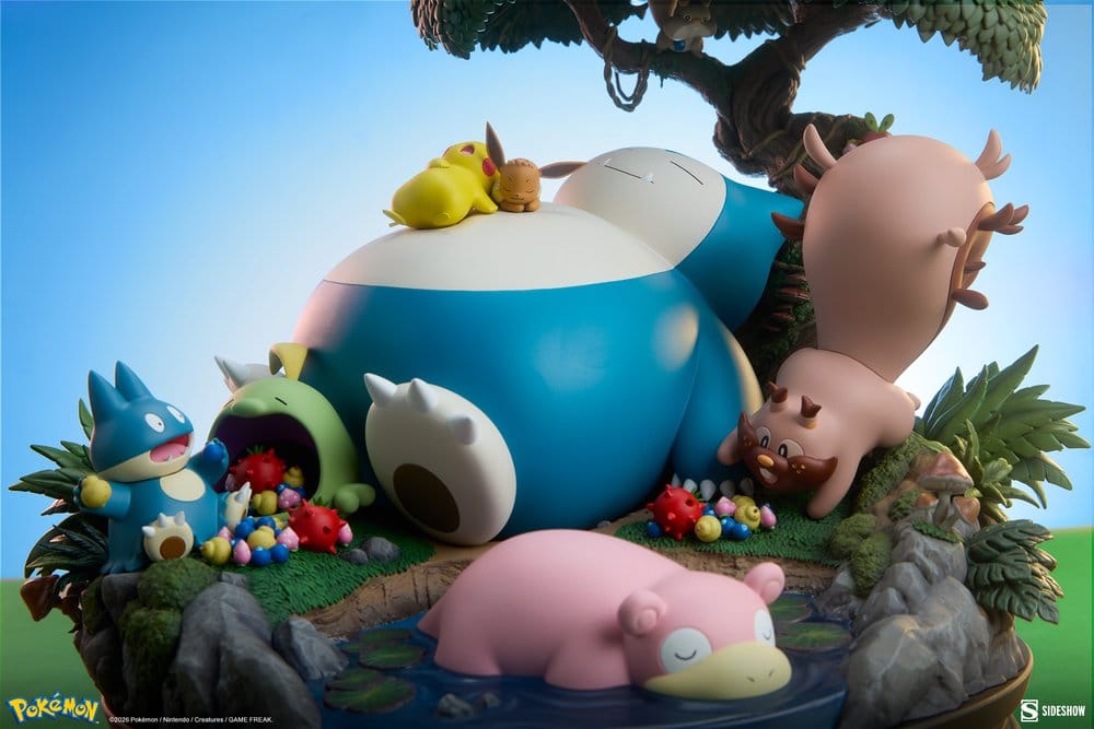 Pokémon Diorama Snorlax 33 cm - Afbeelding 7