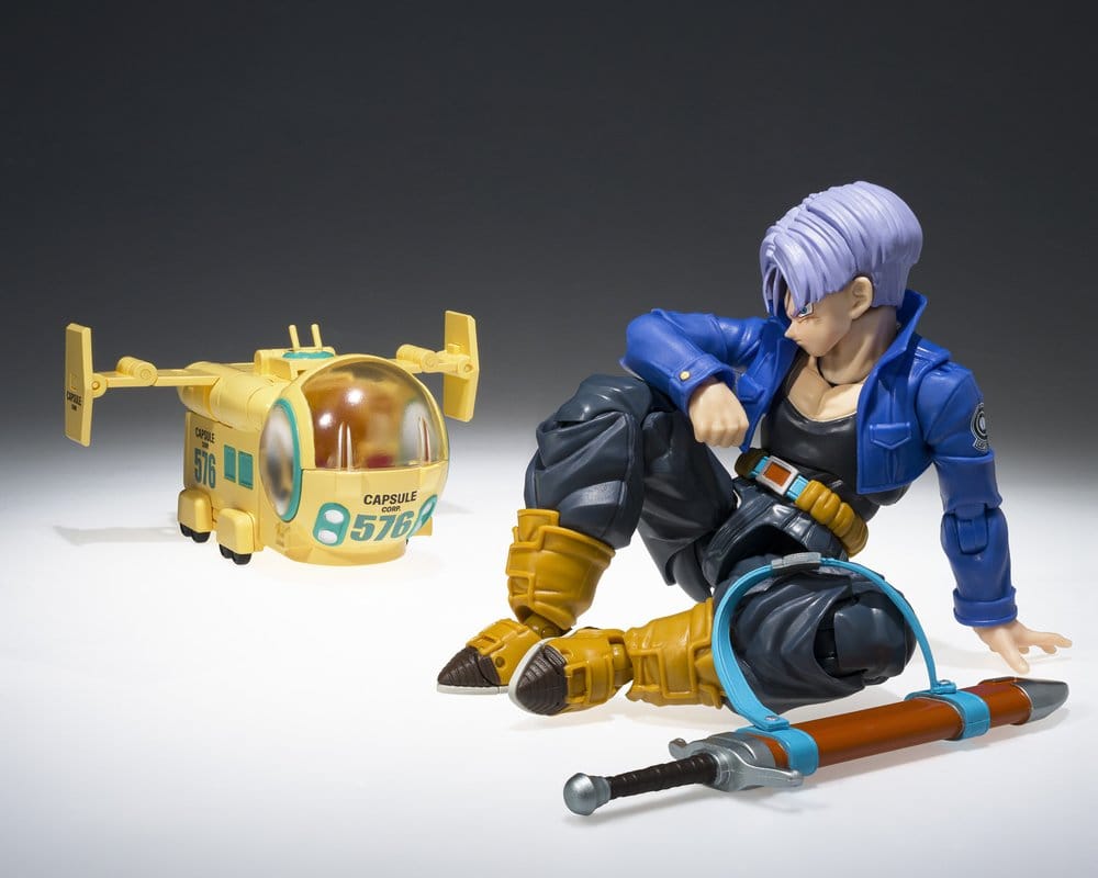 Dragon Ball Z Changearts Action Figure Hoi-Poi Capsule No. 576 Bulma's Airplane 8 cm - Afbeelding 9