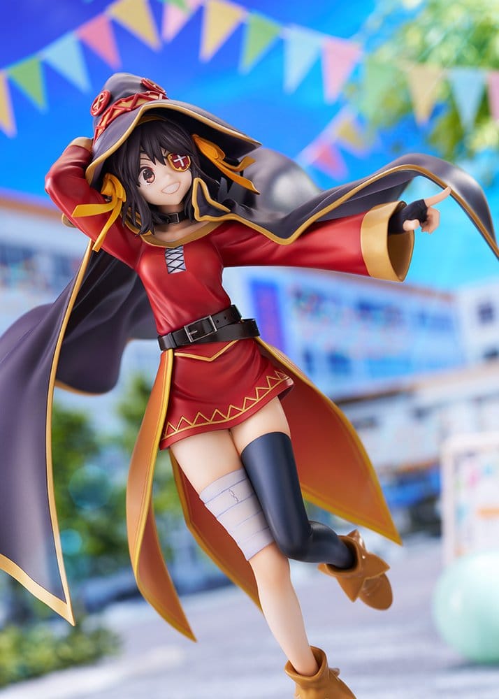 Konosuba x Haruhi Suzumiya PVC Figure 1/7 Haruhi Suzumiya Megumin Collaboration Ver. Illustration by Noizi Ito 25 cm - Afbeelding 19