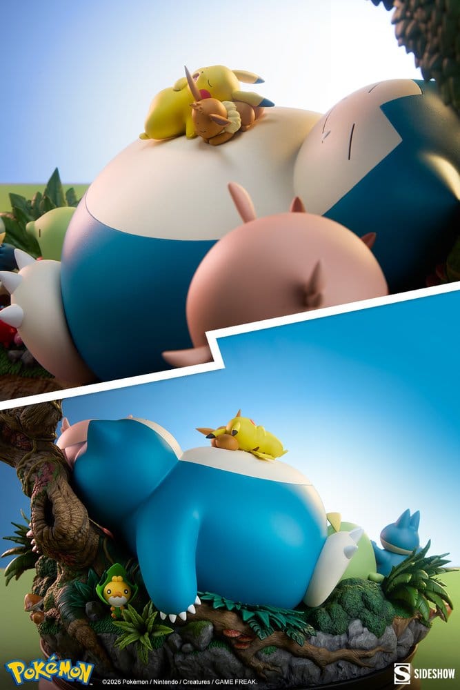 Pokémon Diorama Snorlax 33 cm - Afbeelding 5