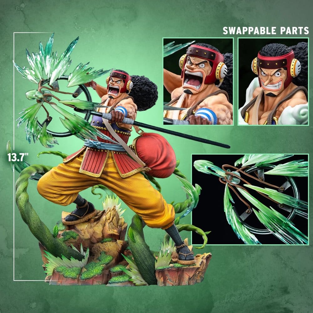 One Piece Legendary Straw Hat Crew Series Statue Usopp (Premium Version) 35 cm - Afbeelding 7