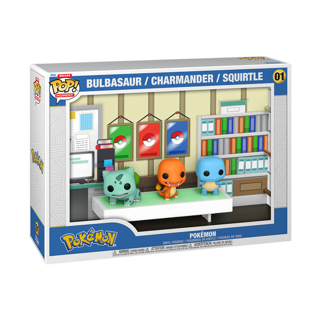 POKEMON - POP MOMENTS Deluxe N°01 - Pokemon Starters 1996 - Afbeelding 2