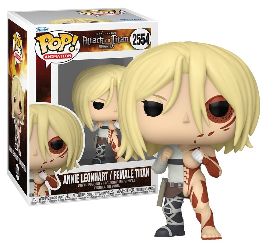ATTACK ON TITAN SPLIT - POP Animation N° 2554 - Female Titan