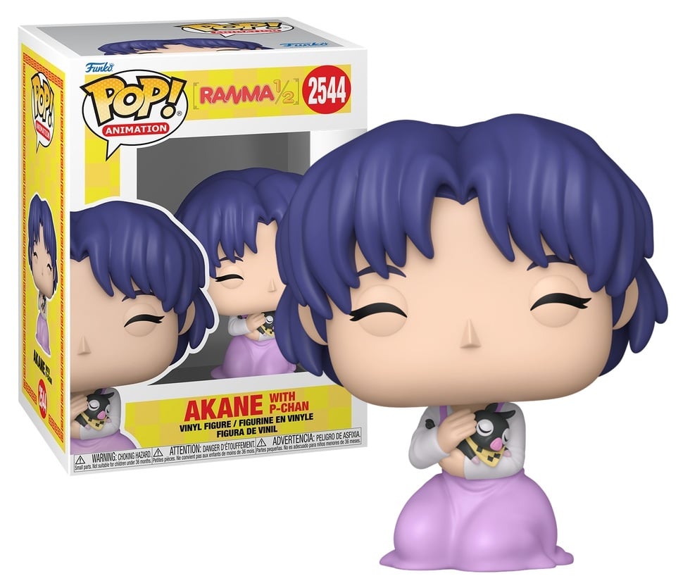 RANMA 1/2 - POP Animation N° 2544 - Akane & P-Chan
