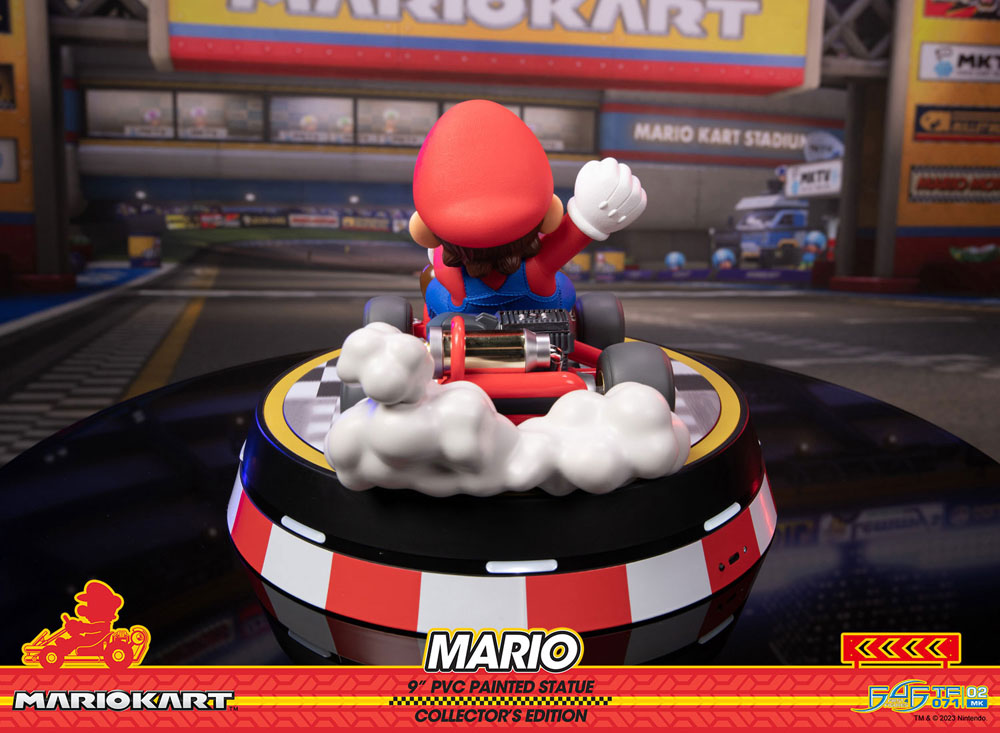 Mario Kart PVC Statue Mario Collector's Edition 22 cm - Afbeelding 14