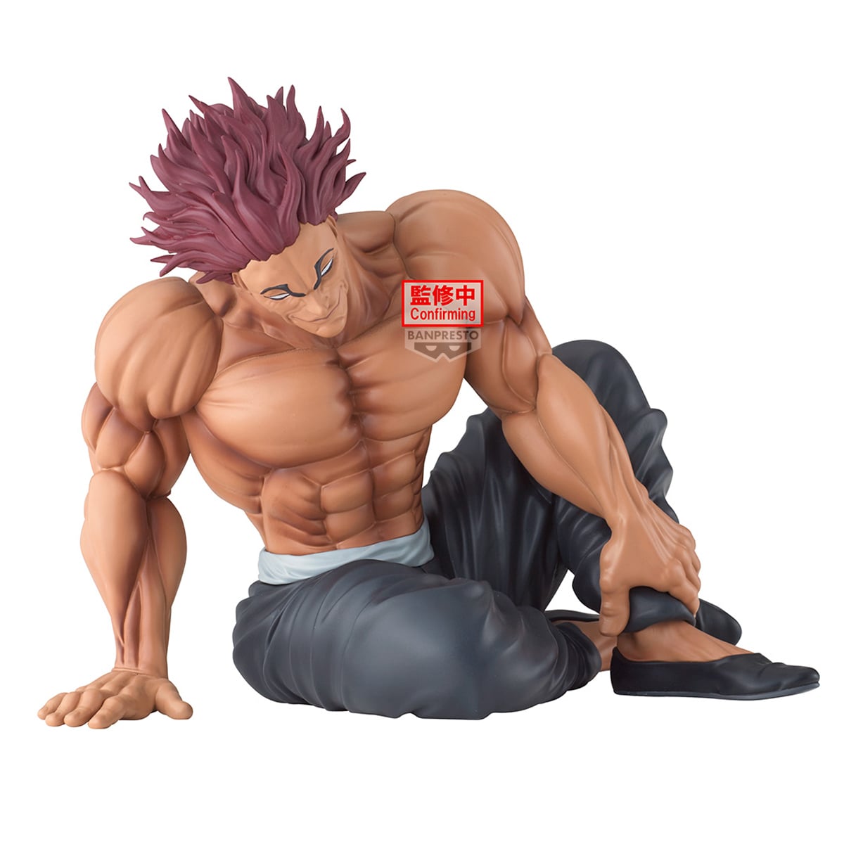 Baki PVC Figure Yujiro Hanma 12 cm