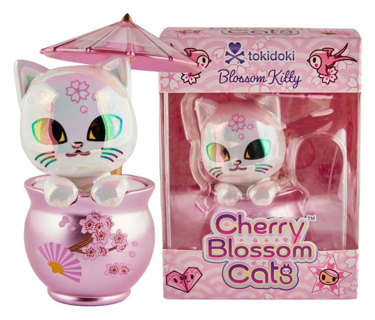 Cherry Blossom Cats Window Box Figure Kitty Special Edition - Afbeelding 4