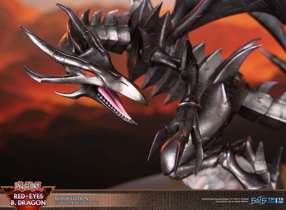 Yu-Gi-Oh! PVC Statue Red-Eyes B. Dragon Black Colour 33 cm - Afbeelding 27