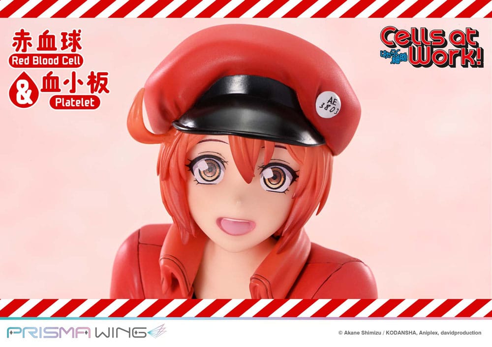 Cells at Work Prisma Wing PVC Statue Red Blood Cell & Platelet 26 cm - Afbeelding 8