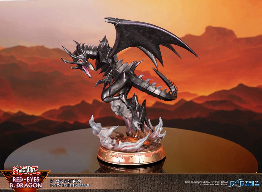 Yu-Gi-Oh! PVC Statue Red-Eyes B. Dragon Black Colour 33 cm - Afbeelding 14