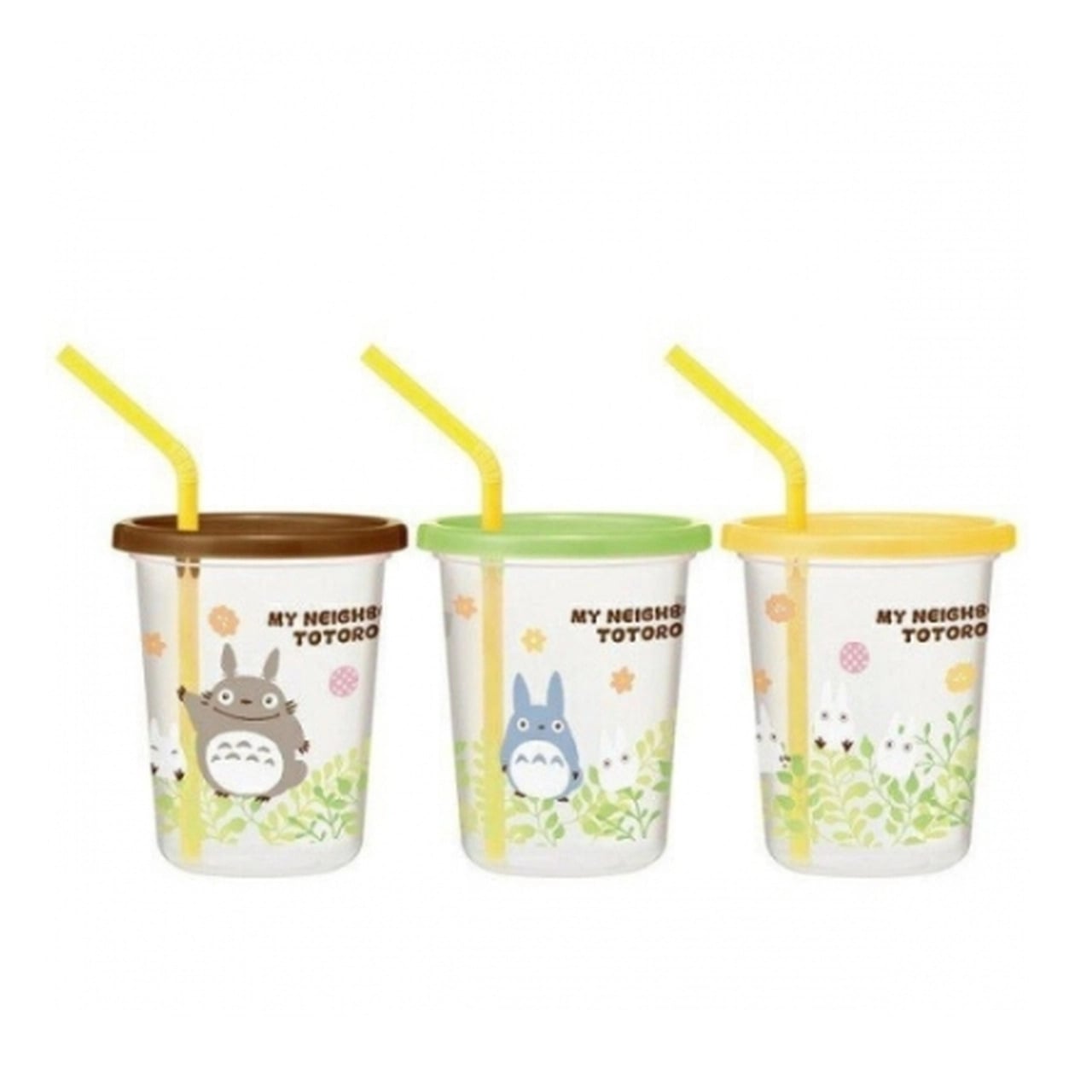 My Neighbor Totoro Cup & Straw Set 3-Set