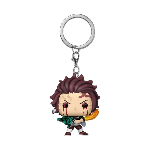 DEMON SLAYER - Pocket Pop Keychains - Tanjiro (Sun Breathing) - Afbeelding 3