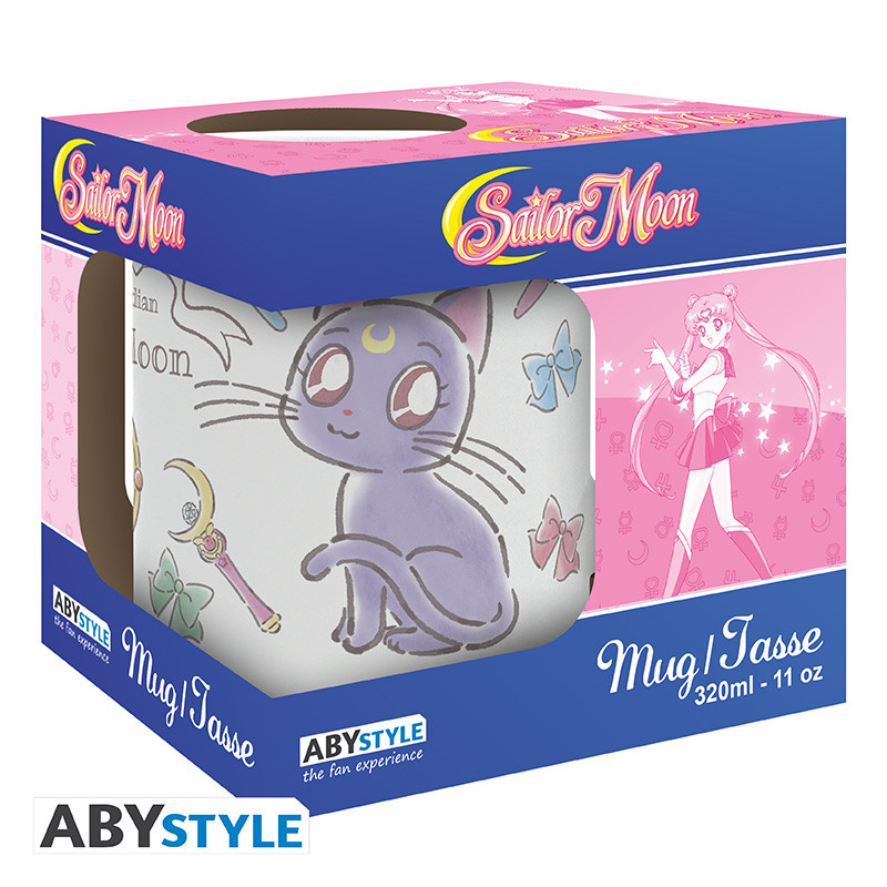 SAILOR MOON - Mug - 320 ml - Luna & Artemis Chibi - Afbeelding 4