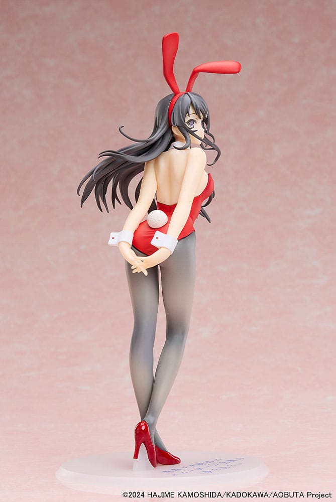 Rascal Does Not Dream of Bunny Girl Senpai Statue 1/7 Mai Sakurajima Red Bunny Girl Ver. 27 cm - Afbeelding 3