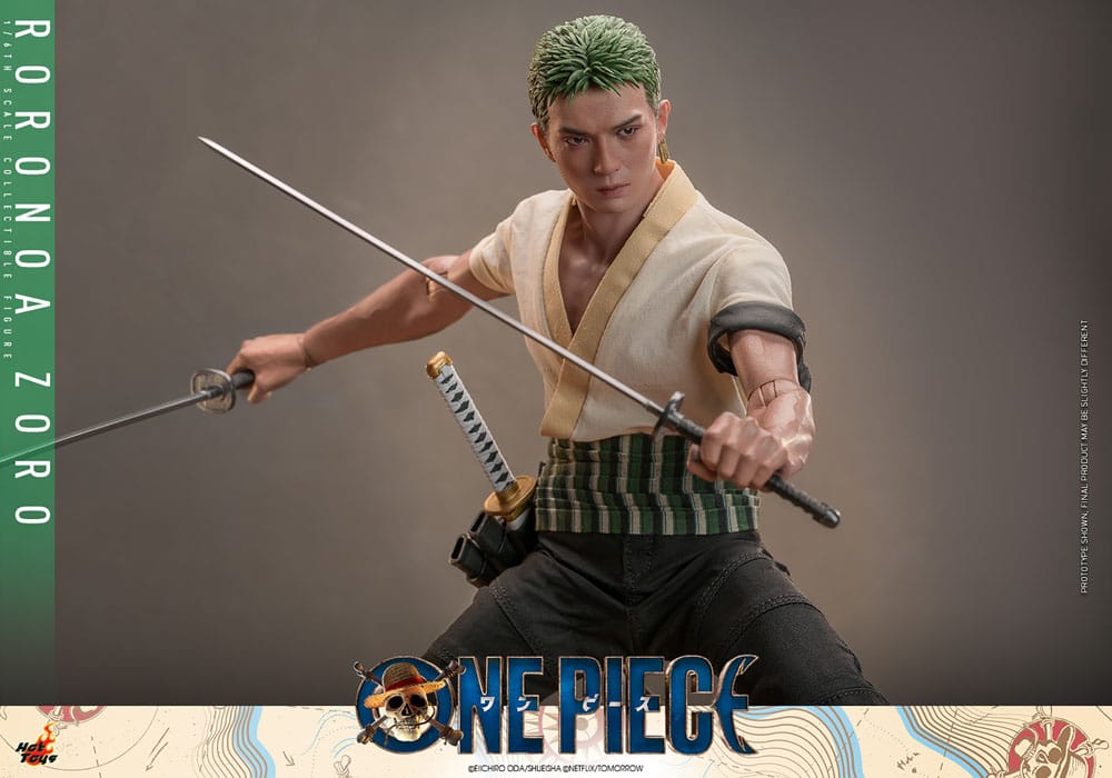 One Piece (Netflix) Action Figure 1/6 Roronoa Zoro 31 cm - Afbeelding 11