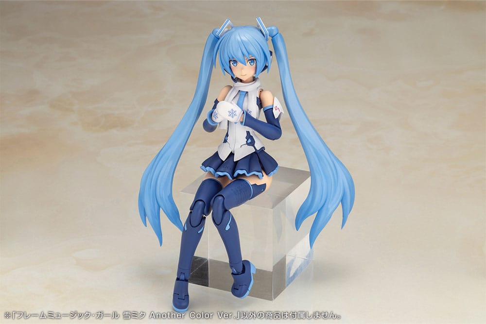 Frame Arms Girl x Hatsune Miku Plastic Model Kit Frame Music Girl Snow Miku Another Color Ver. 15 cm - Afbeelding 10