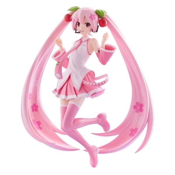 Hatsune Miku Banpresto Evolve PVC Statue Sakura Miku 23 cm
