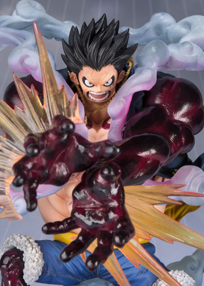 One Piece FiguartsZERO PVC Statue Monkey D. Luffy Gear 4 Leo Bazooka Reissue 18 cm - Afbeelding 5