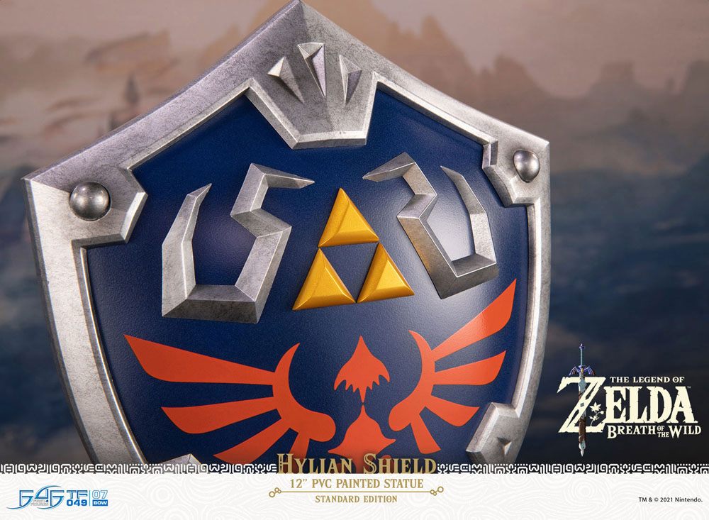The Legend of Zelda Breath of the Wild PVC Statue Hylian Shield Standard Edition 29 cm - Afbeelding 13