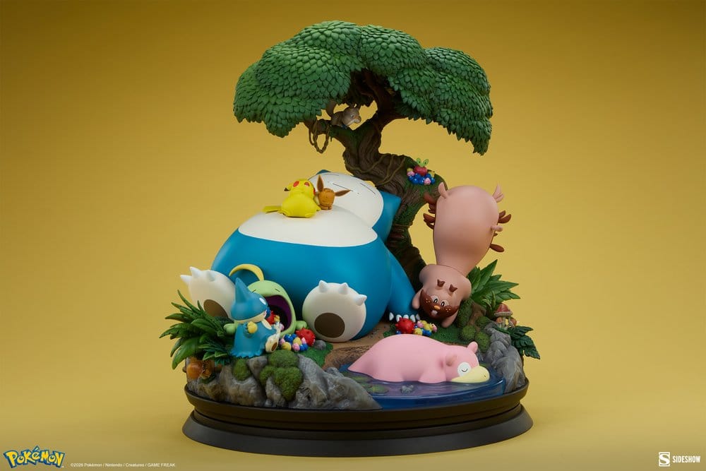 Pokémon Diorama Snorlax 33 cm - Afbeelding 14