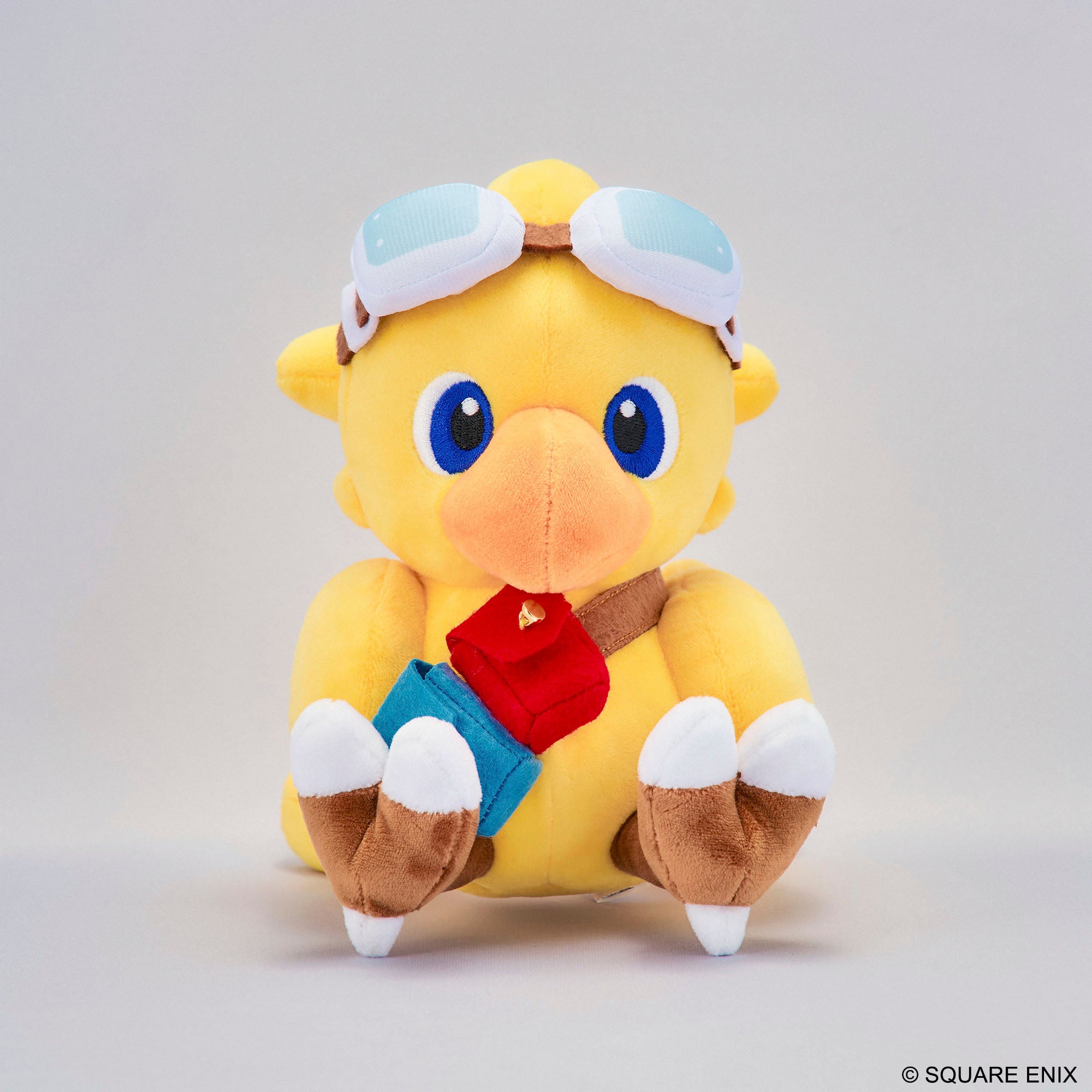Final Fantasy Chocobo Picture Book Plush Chocobo And The Flying Ship Ver.