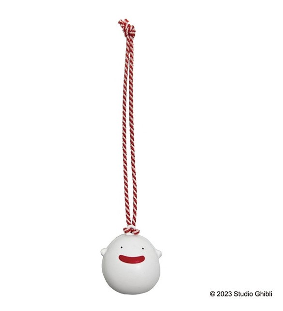 The Boy and the Heron Strap Netsuke Warawara Ring Bell