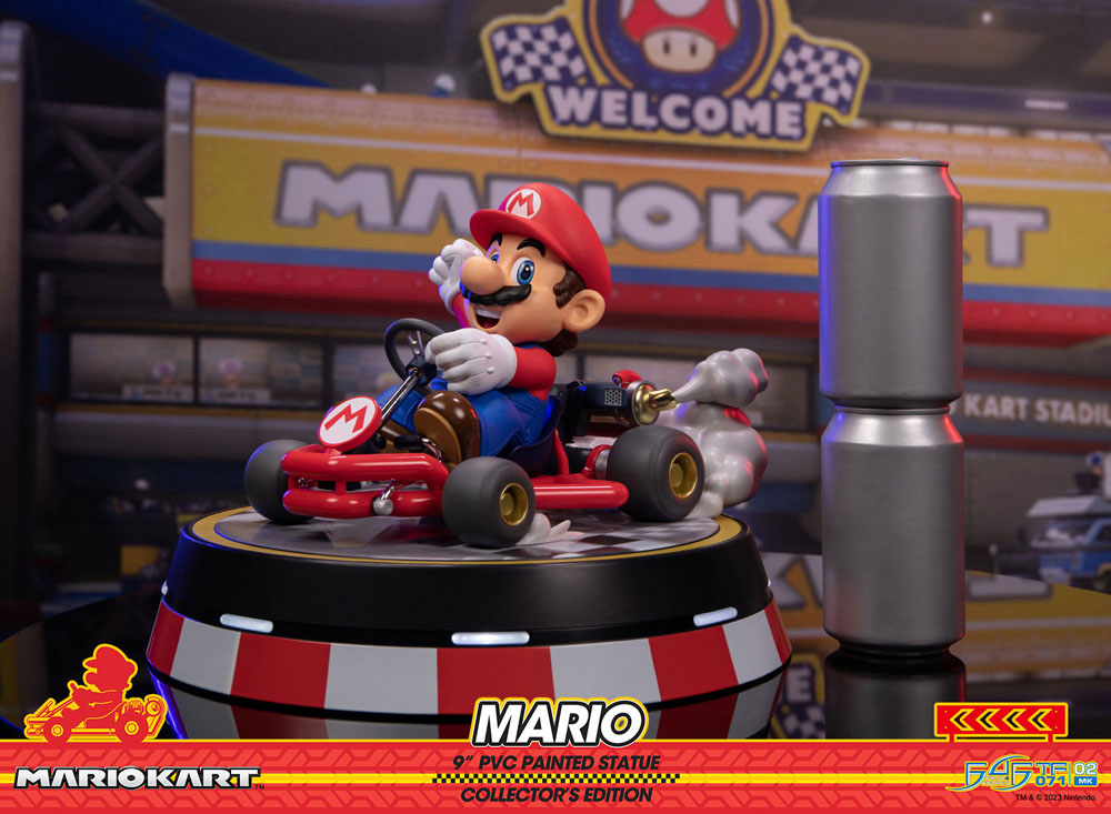 Mario Kart PVC Statue Mario Collector's Edition 22 cm - Afbeelding 21