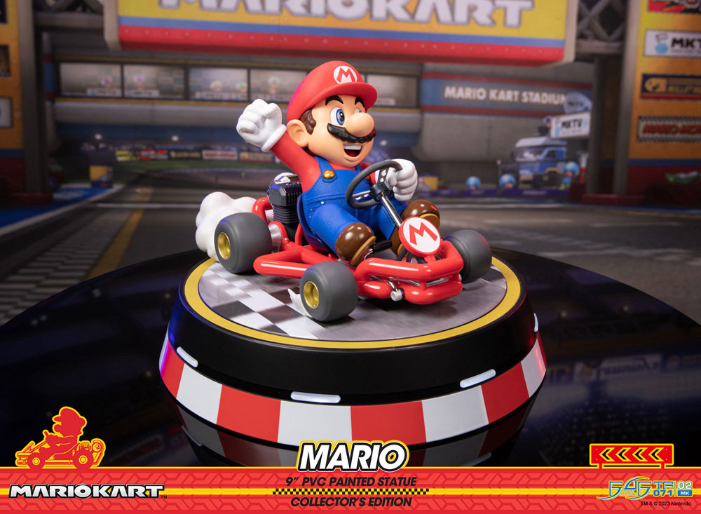 Mario Kart PVC Statue Mario Collector's Edition 22 cm - Afbeelding 17