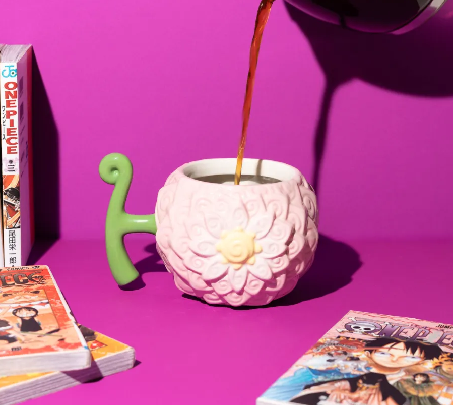 One Piece Netflix 3D Mug Fruit Flower-Flower 600 ml