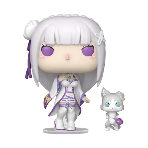 RE ZERO - POP & Buddy N° 2112 - Emilia with Puck - Afbeelding 3