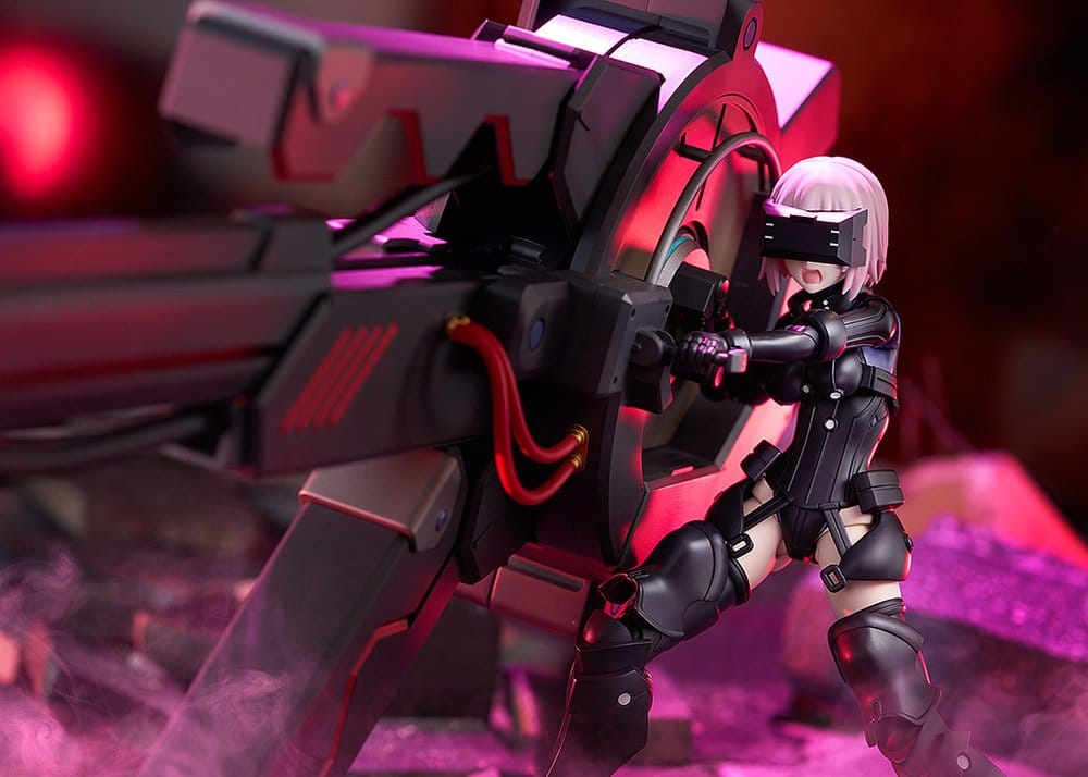Fate/Grand Order Plamatea Plastic Model Kit Shielder/Mash Kyrielight (Ortinax) Black Barrel Edition 17 cm - Afbeelding 3