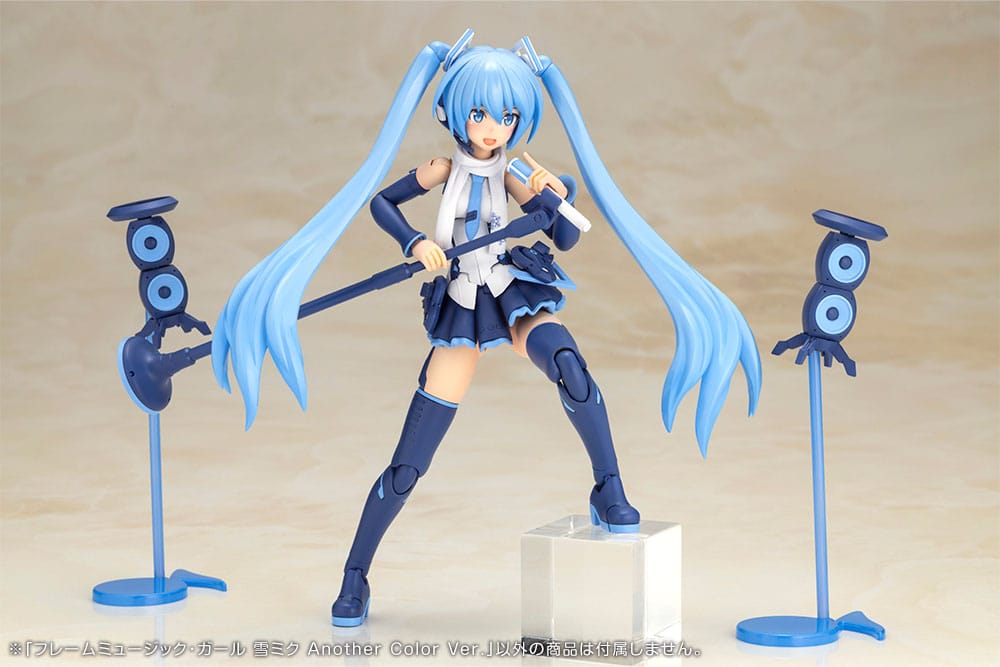 Frame Arms Girl x Hatsune Miku Plastic Model Kit Frame Music Girl Snow Miku Another Color Ver. 15 cm - Afbeelding 9