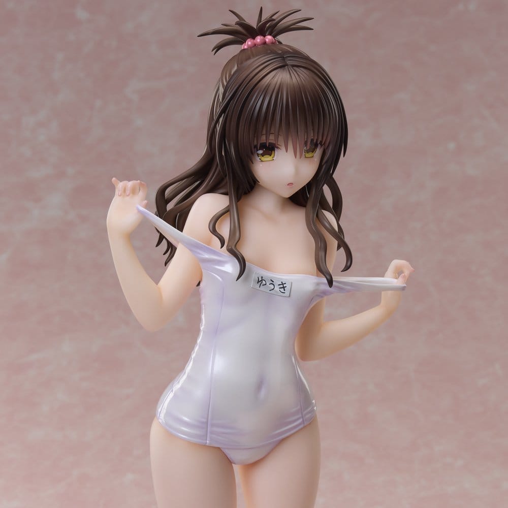 To LOVE-Ru Darkness Swimsuit Series PVC Figure 1/4 Mikan Yuuki Muse Color version 33 cm - Afbeelding 7