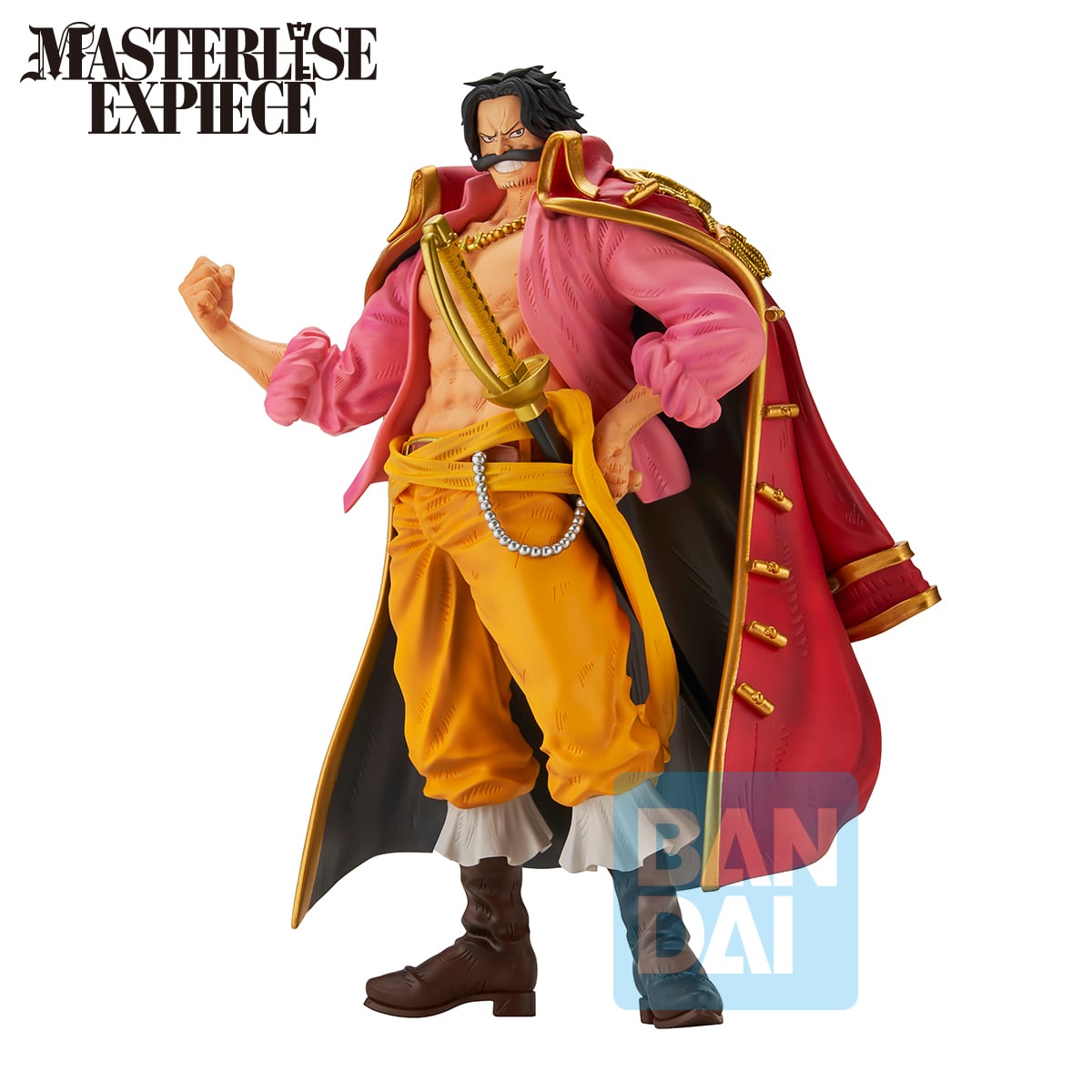 One Piece Masterlise ExPiece One Piece Roger Pirates PVC Figure Gol D. Roger 21cm
