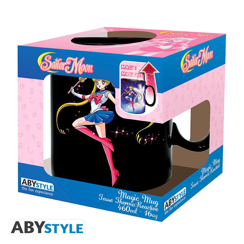 SAILOR MOON Mug Heat Change 460 ml Sailor&Chibi - Afbeelding 5