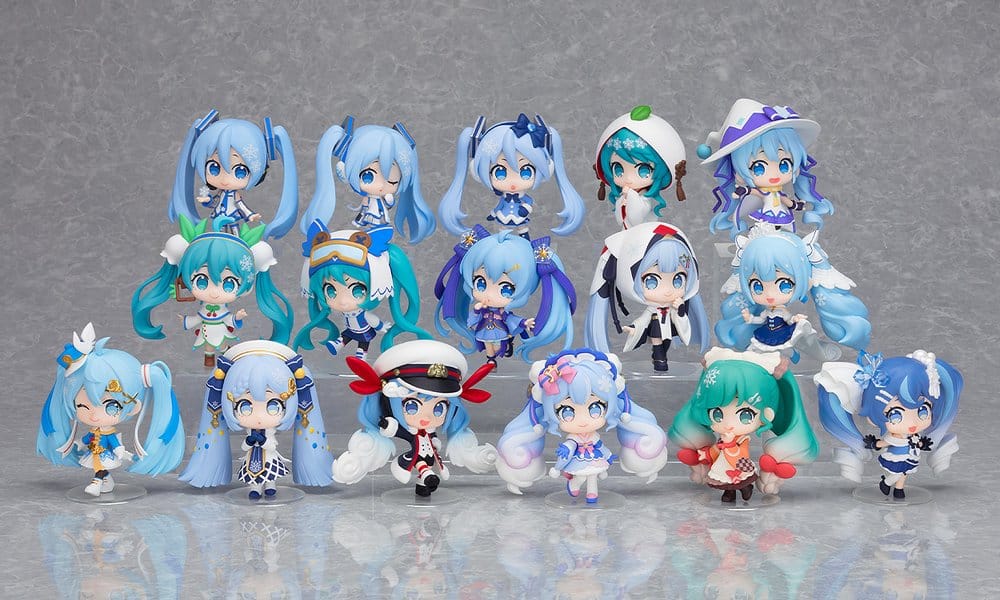 Character Vocal Series 01: Hatsune Miku Mini Figure Snow Miku All Stars Figure Collection Vol. 2 8 cm Blind Box Assortment (8) - Afbeelding 11