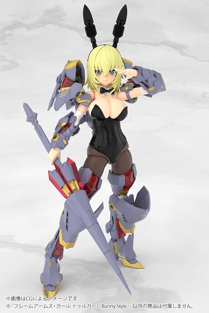 Frame Arms Girl Plastic Model Durga Bunny Style 18 cm - Afbeelding 15
