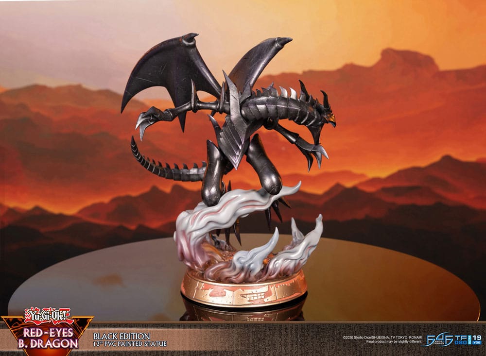 Yu-Gi-Oh! PVC Statue Red-Eyes B. Dragon Black Colour 33 cm - Afbeelding 16