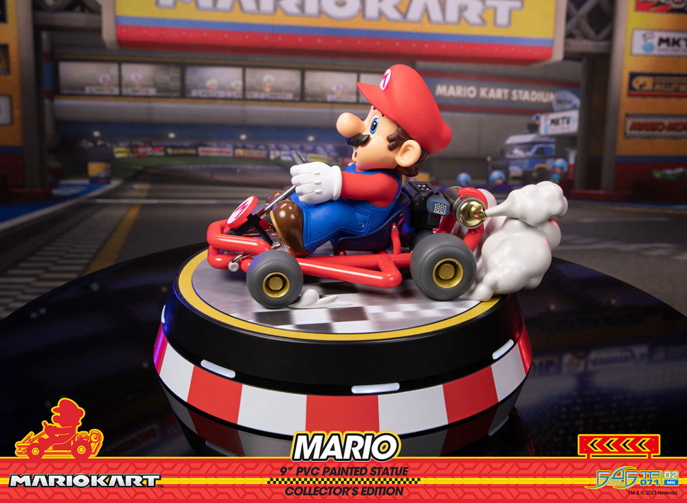 Mario Kart PVC Statue Mario Collector's Edition 22 cm - Afbeelding 12
