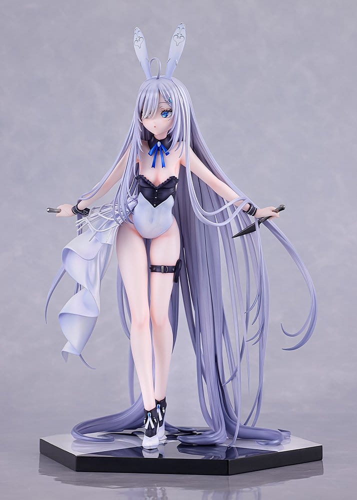 Playing Death Games to Put Food on the Table Wolf PVC Statue 1/7 Light Novel: Yuki Bunny Dress Ver. 25 cm - Afbeelding 8