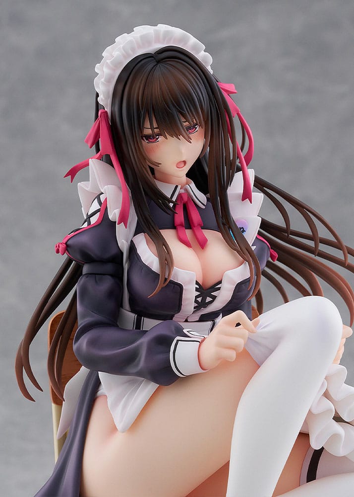 Hanikami Kanojo PVC Statue 1/6 Maid Maison Kasane Minazumi Illustration by Piromizu 21 cm - Afbeelding 4