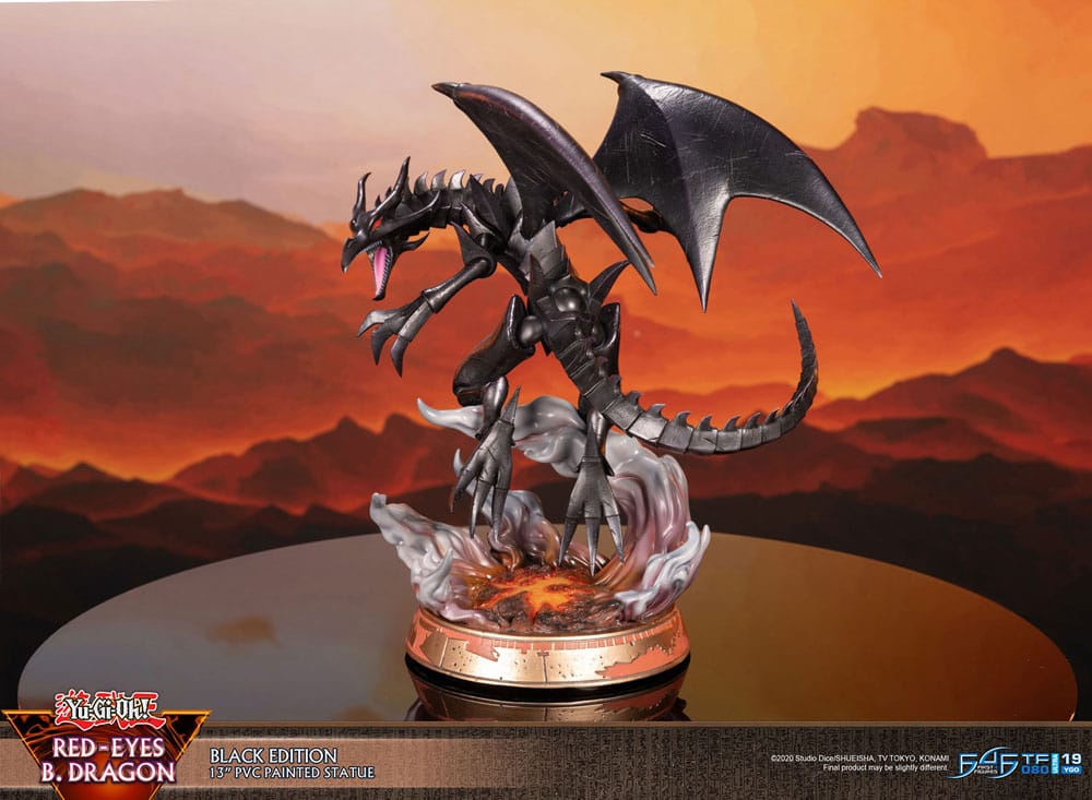 Yu-Gi-Oh! PVC Statue Red-Eyes B. Dragon Black Colour 33 cm - Afbeelding 20