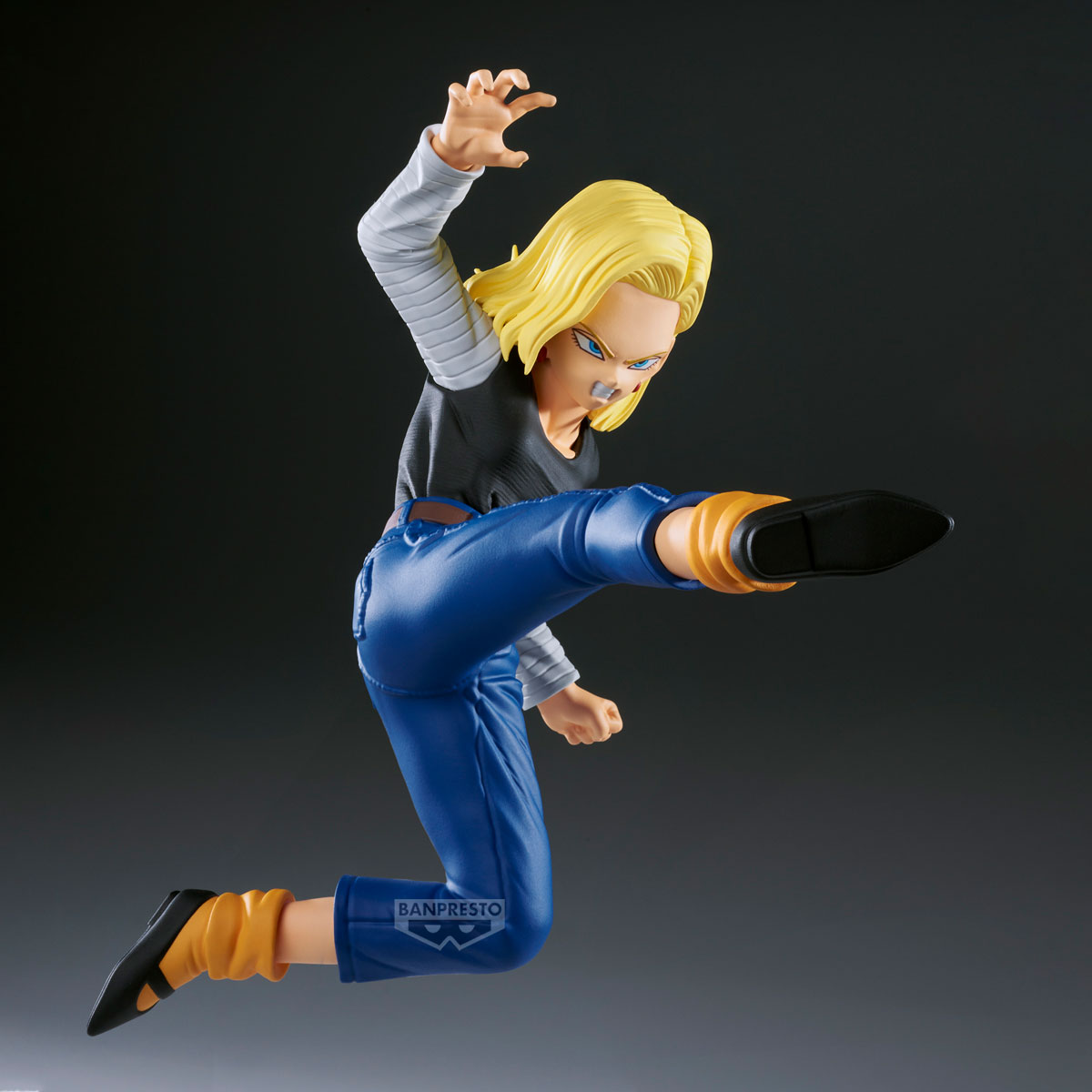 Dragon Ball Z Match Makers PVC Statue Android 18 11 cm Vs. Mr. Satan 8 cm - Afbeelding 3