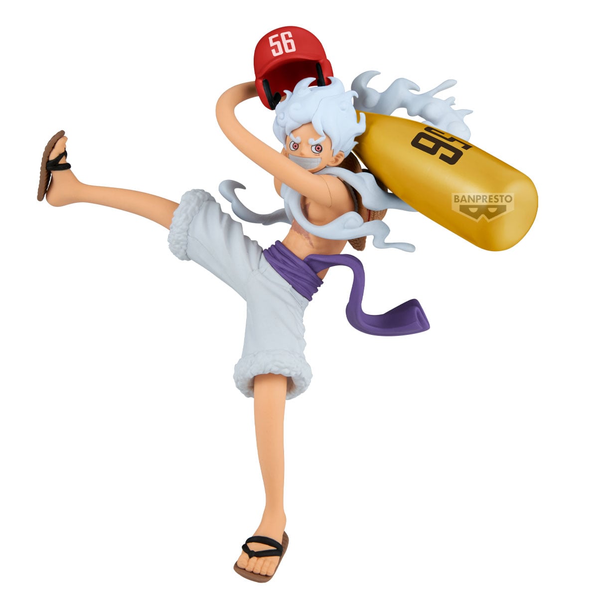 One Piece Battle Record Collection PVC Statue Monkey D. Luffy Gear5 II 17 cm